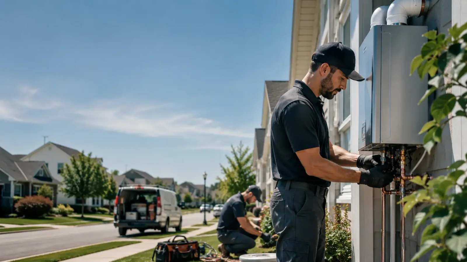 Tankless Water Heater Installation in Jamestown, ND